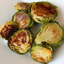Spring Apple Cider Brussels Sprouts