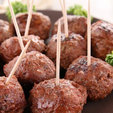 Sweet and Sour Beef and Turkey Meatballs